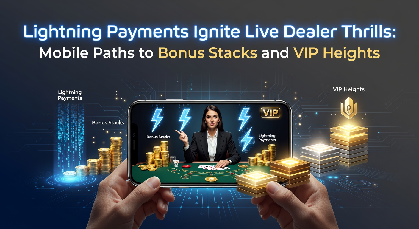 Smartphone mit blitzschnellen Zahlungsanimationen und Live-Dealer-Tisch im Hintergrund, das mobile Casino-Abenteuer symbolisiert