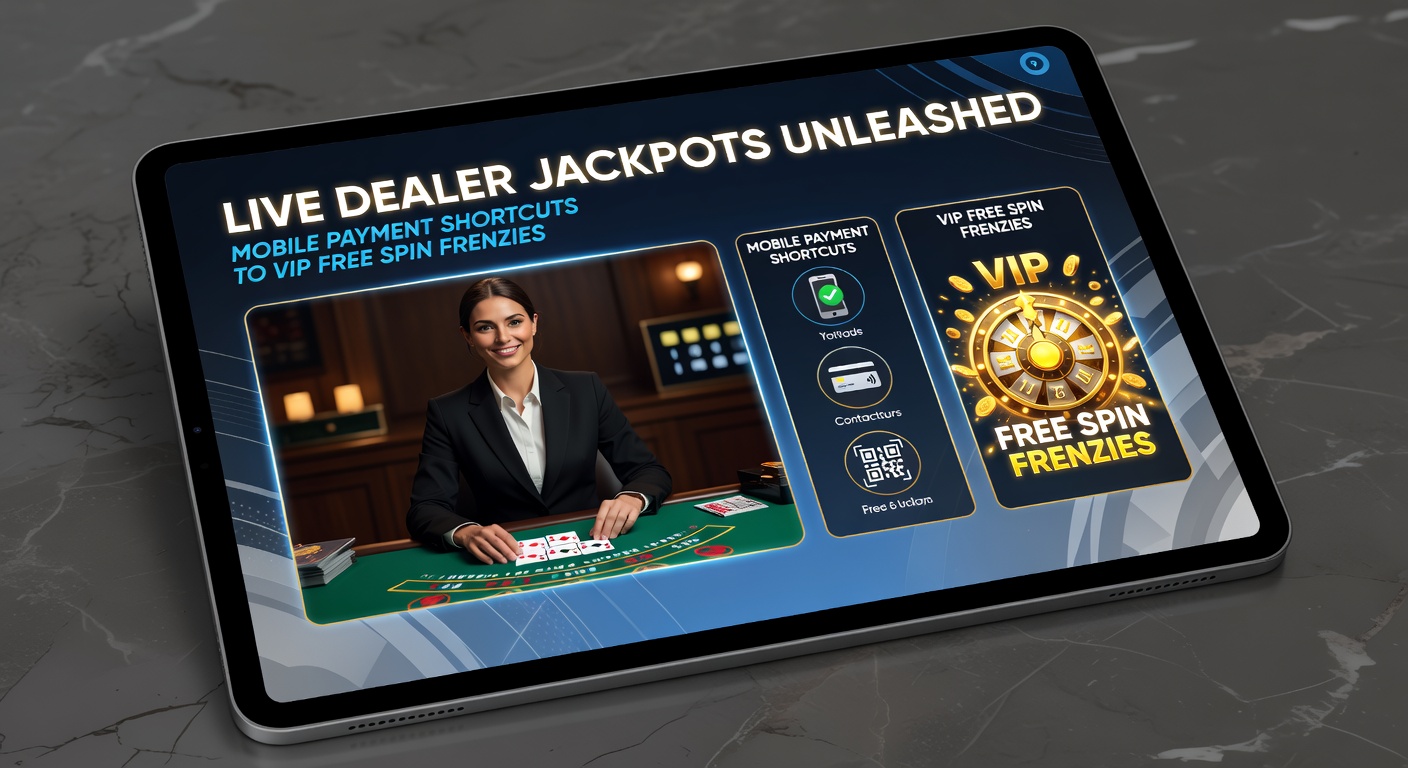 Smartphone mit VIP-Free-Spin-Benachrichtigung neben einem Live-Dealer-Roulette-Tisch und explodierendem Jackpot