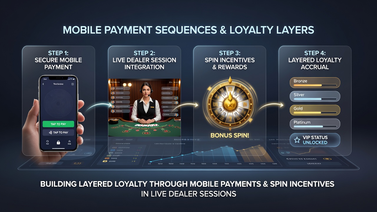 Live-Dealer-Sitzungen mit mobilen Zahlungen und Spin-Boni