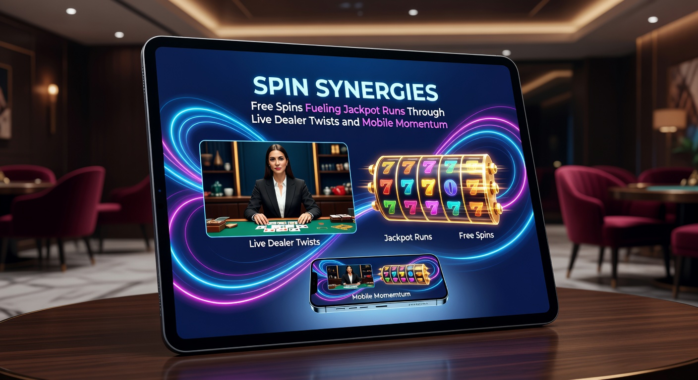 Live-Dealer-Tisch mit Freispiel-Overlays, Jackpot-Meter und Smartphone-Integration