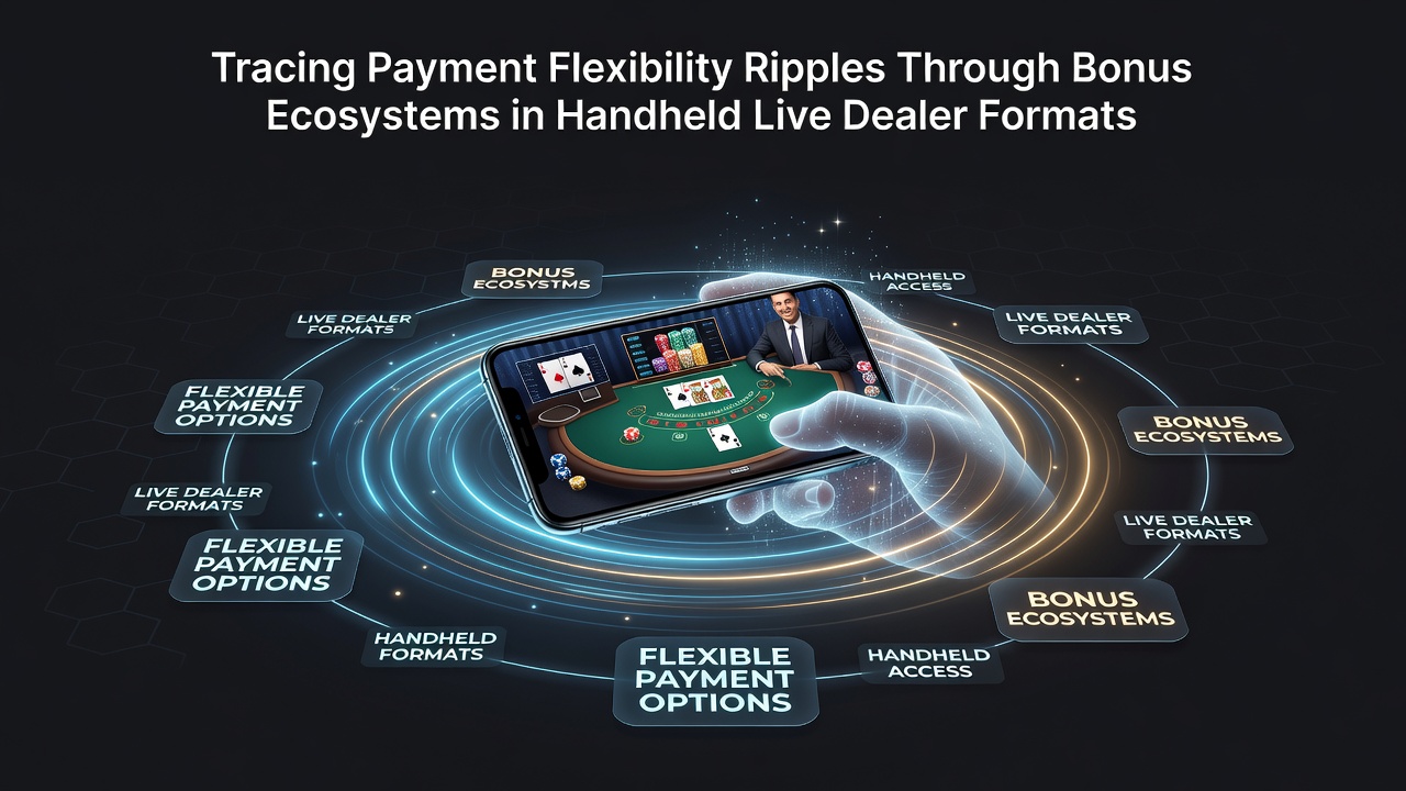 Darstellung flexibler Zahlungsmethoden in mobilen Live-Dealer-Casinos mit Bonusintegration